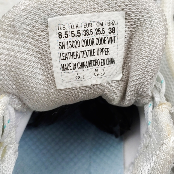 Skechers Meridian No Worries Wmn 8.5 Lthr Sneakers - Picture 8 of 9